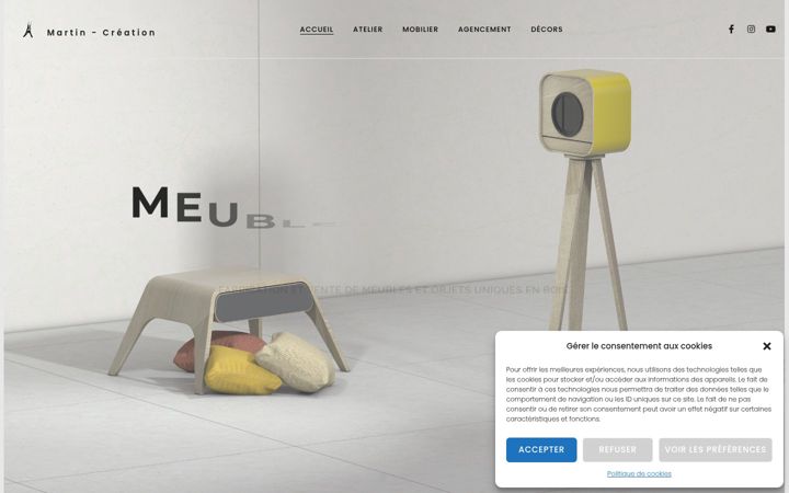 Screenshot of martin-creation.fr