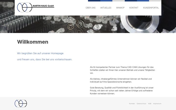 Screenshot of martin-haug-gmbh.de