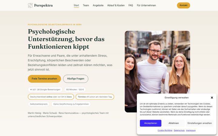 Screenshot of martin-heisig.de
