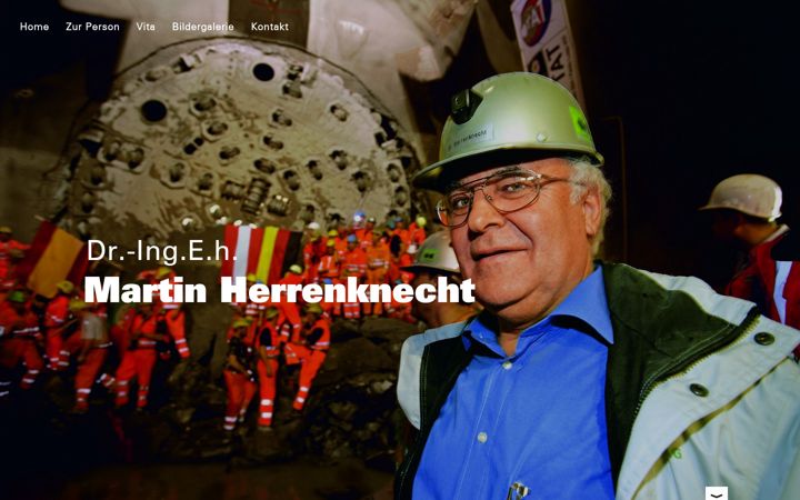 Captura de pantalla de martin-herrenknecht.de
