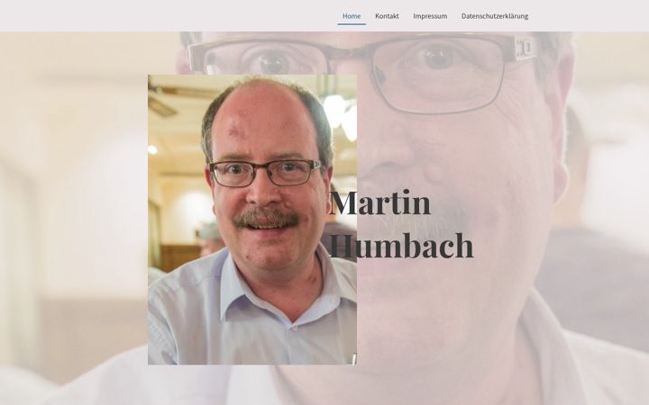 Screenshot of martin-humbach.de