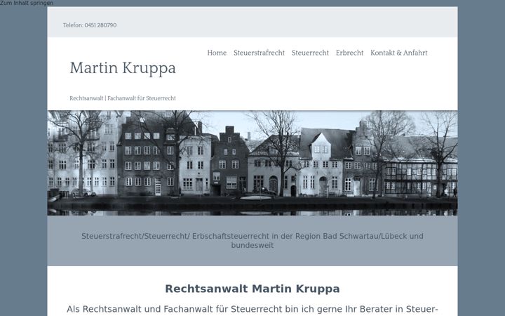 Screenshot of martin-kruppa.de