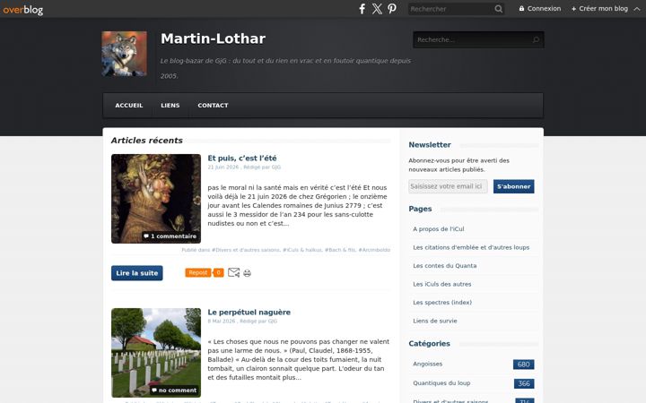 Screenshot of martin-lothar.net