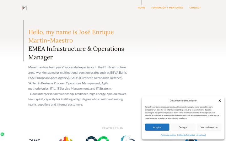 Screenshot of martin-maestro.com