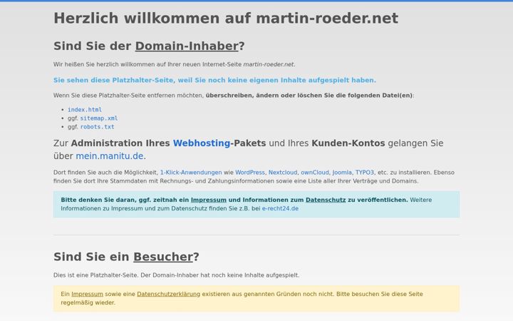 Screenshot of martin-roeder.net