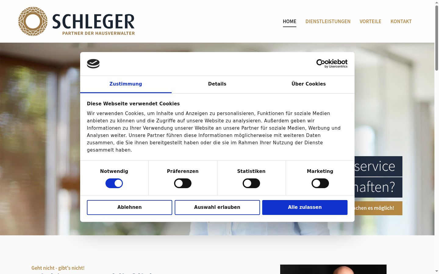 Sutikimo reklamjuostės, rodytos prieš bet kokią sąveiką, ekrano kopija