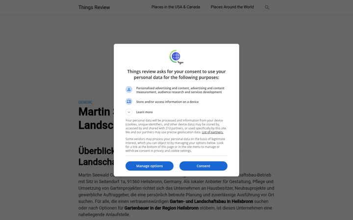 Screenshot of martin-seewald.de