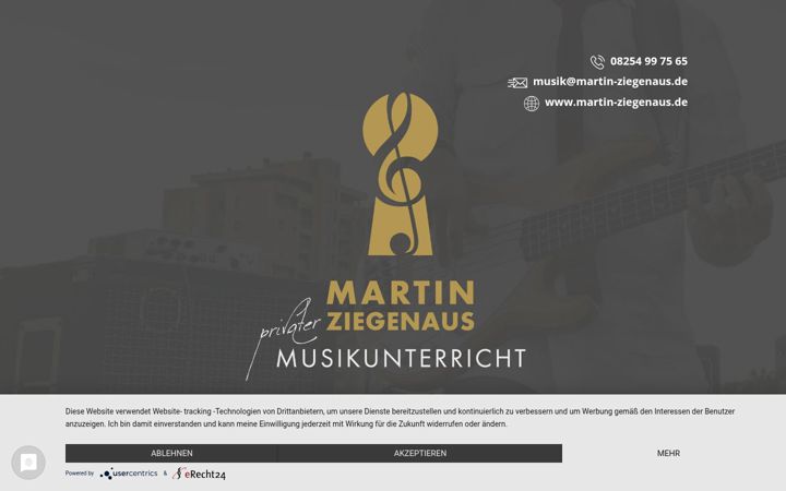Screenshot of martin-ziegenaus.de