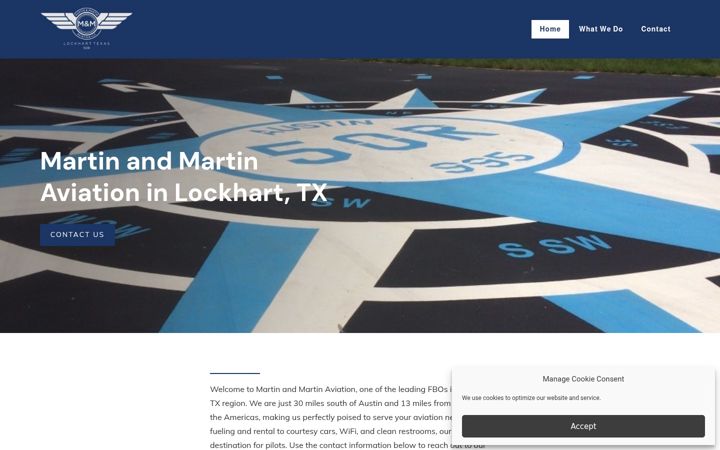 Screenshot of martin50r.com