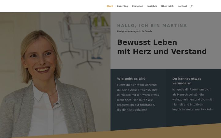 Screenshot of martina-horn.com