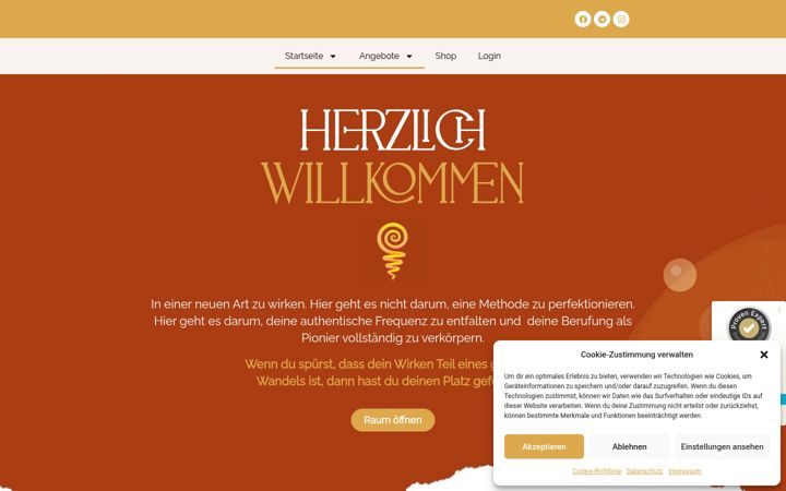 Screenshot of martina-tabery.com