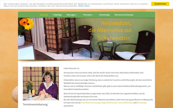 Screenshot of martina-wilke.de
