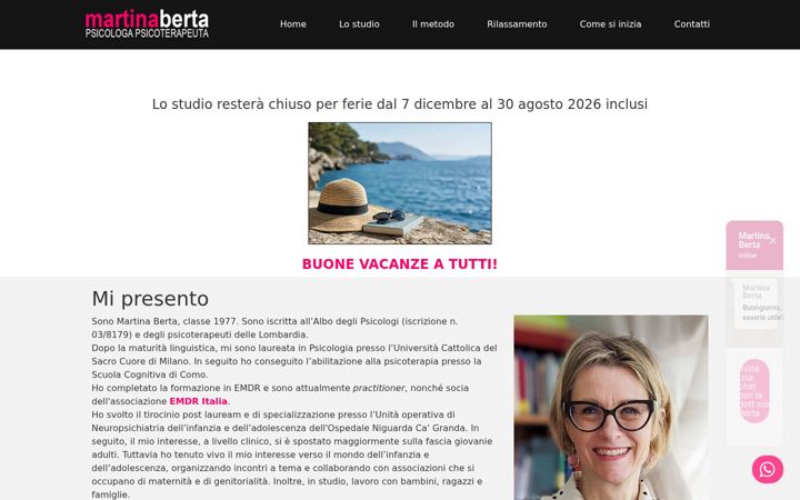 Screenshot of martinaberta.it