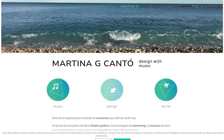 Screenshot of martinagdesign.es
