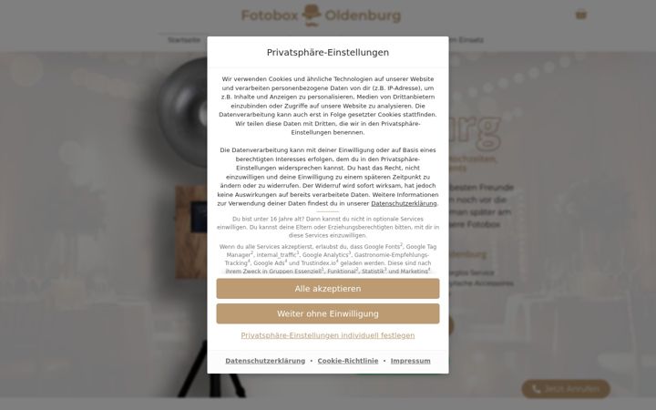 Screenshot of martinalbrecht-fotografie.de