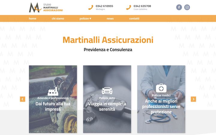 Screenshot of martinalli.it