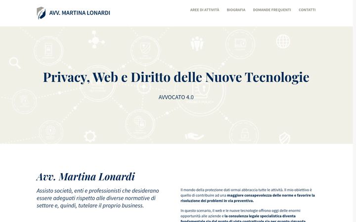 Screenshot of martinalonardi.it