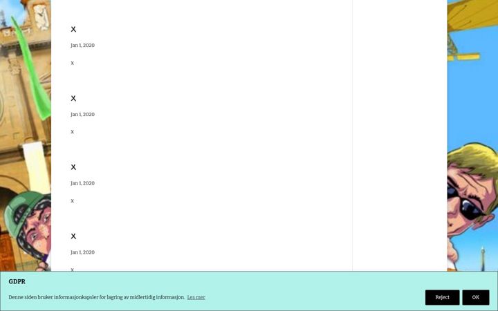 Screenshot of martinandmaria.com
