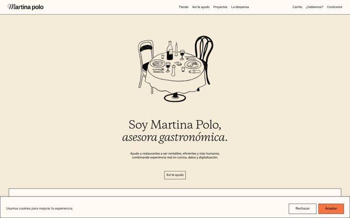 Screenshot of martinapoloshop.com