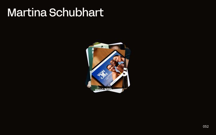 Screenshot of martinaschubhart.com