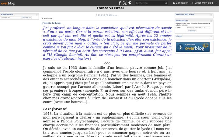 Screenshot of martinbirn.fr