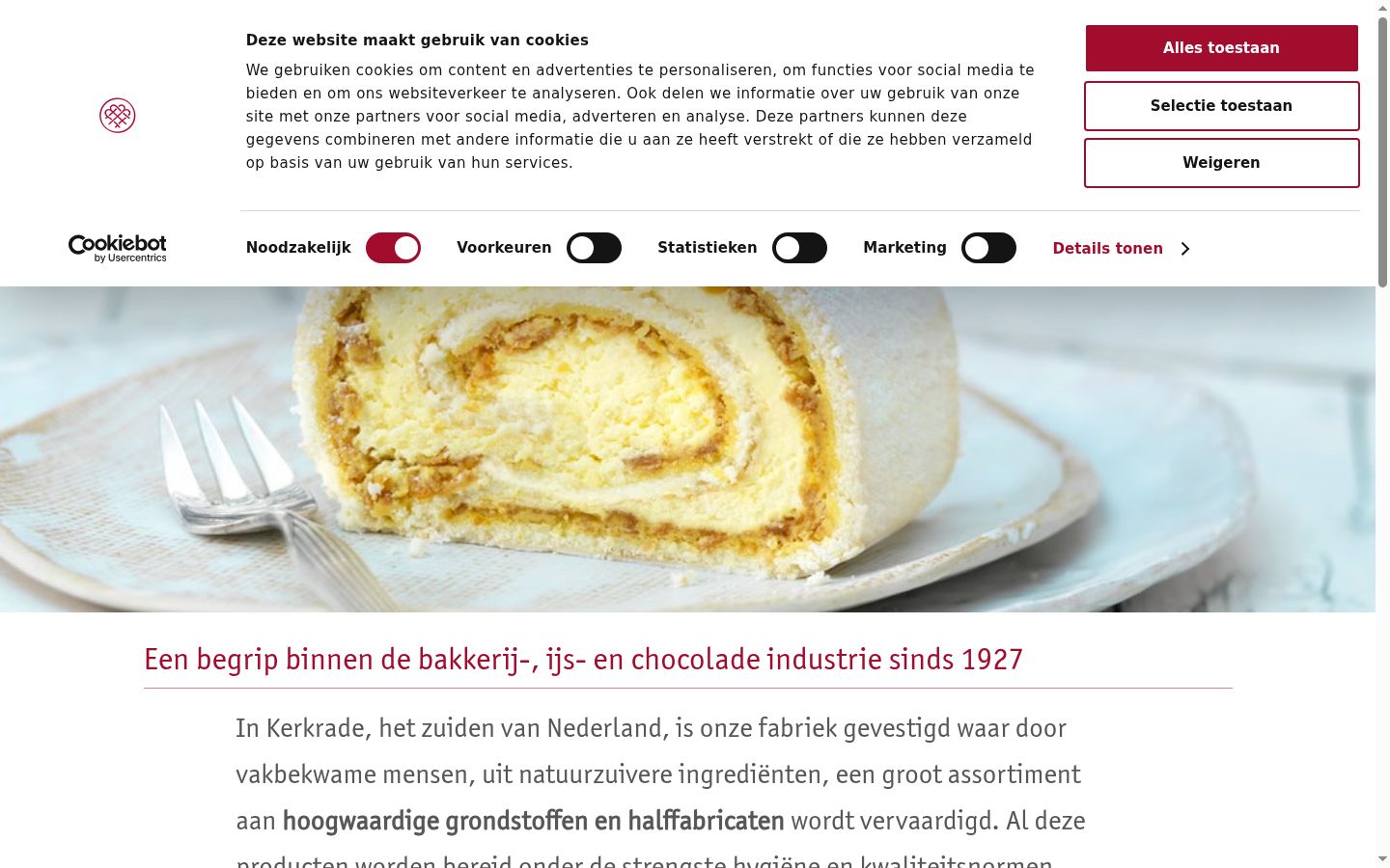 Snímek obrazovky baneru souhlasu zobrazeného před jakoukoli interakcí