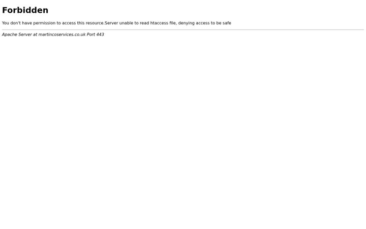 Screenshot of martincoservices.co.uk