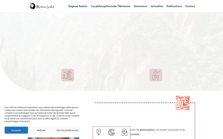 Screenshot of martinelarbat.fr
