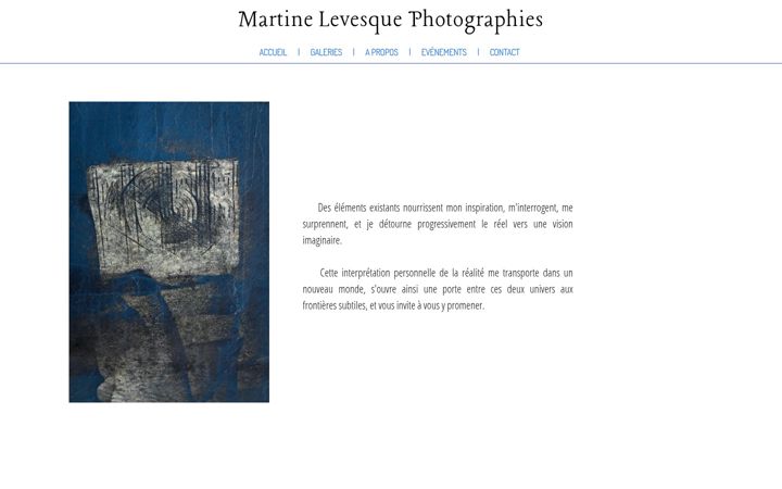 Screenshot of martinelevesque.fr