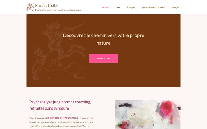 Screenshot of martinemeijer.eu