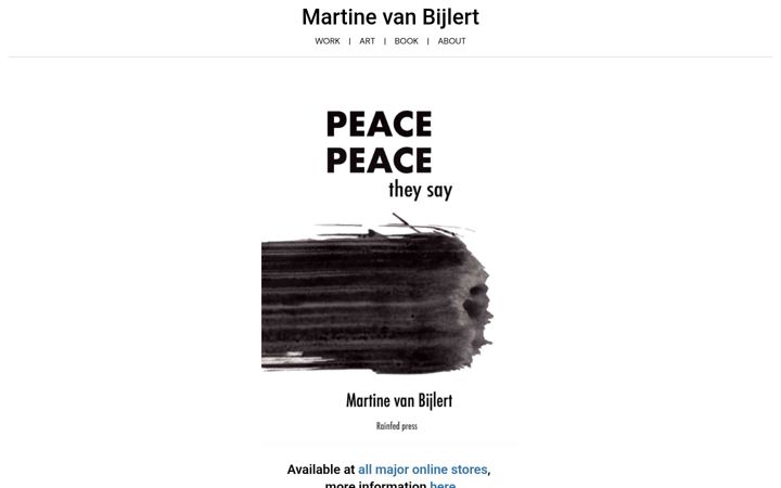 Screenshot of martinevanbijlert.com