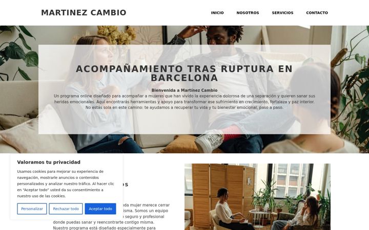 Screenshot of martinez-cambio.es
