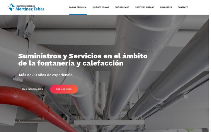Screenshot of martineztebar.com