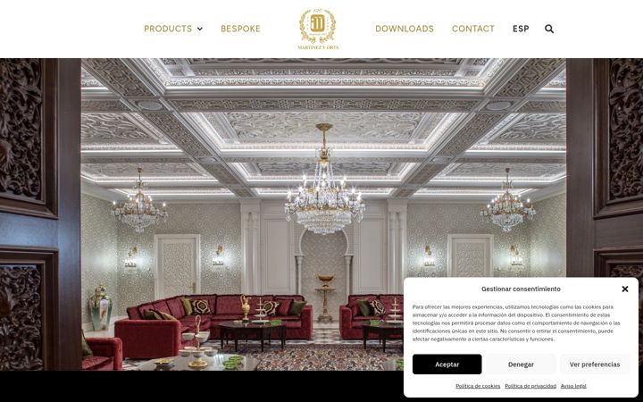 Screenshot of martinezyorts.com