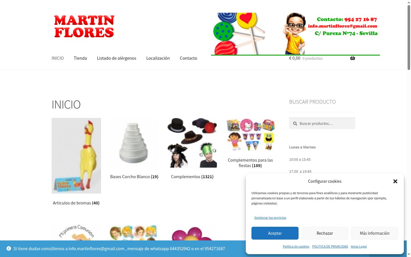 Screenshot tal-banner tal-kunsens muri qabel kwalunkwe interazzjoni