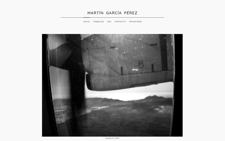 Screenshot of martingarciaperez.com