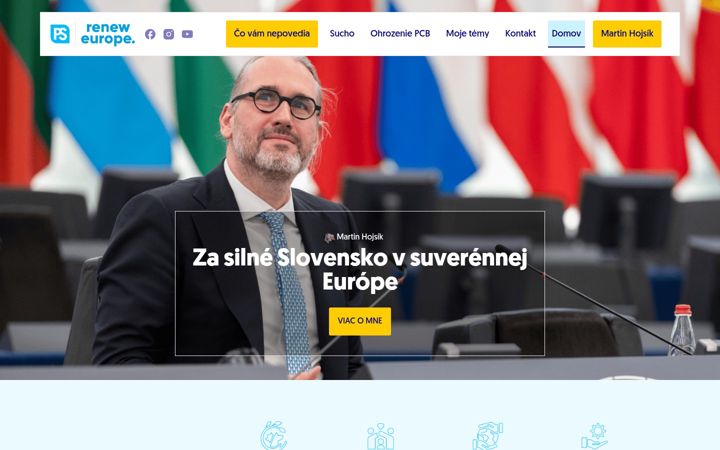 Screenshot of martinhojsik.sk