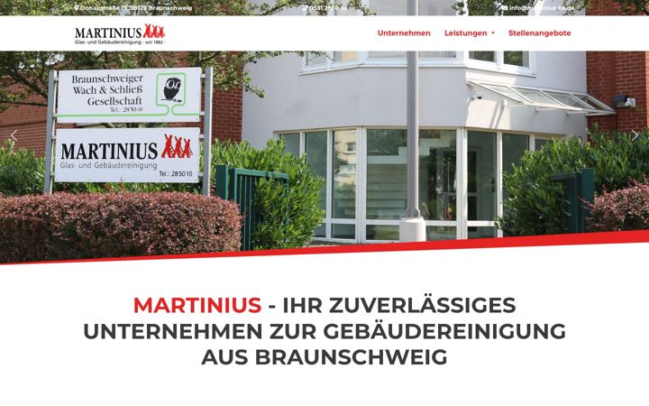 Screenshot of martinius-bs.de
