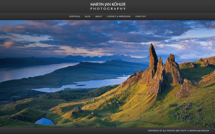 Screenshot of martinjankoehler.com
