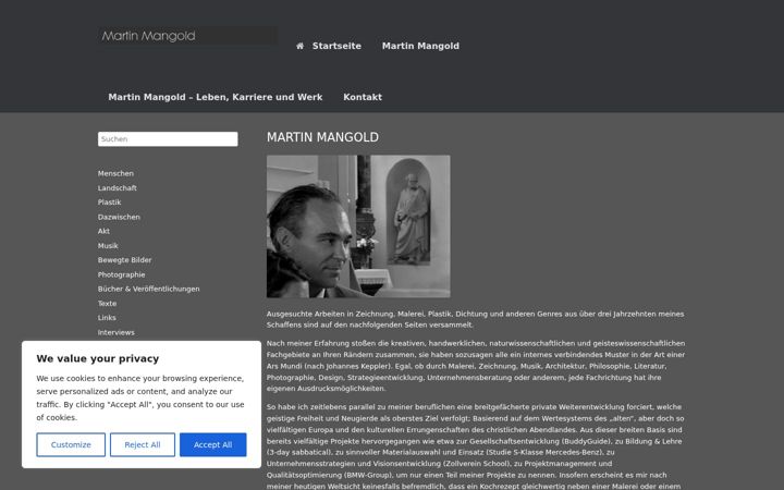 Screenshot of martinmangold.de