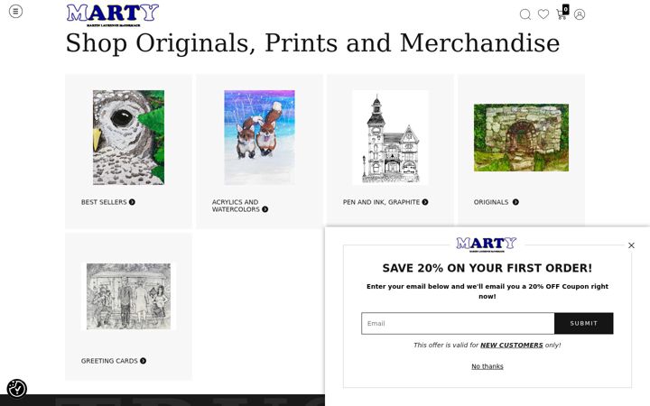 Screenshot of martinmccormack.com