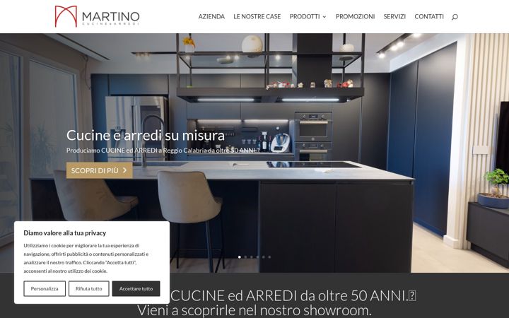 Screenshot of martinomobili.it