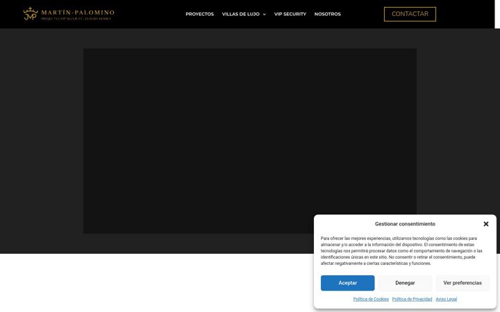 Screenshot of martinpalominosl.com
