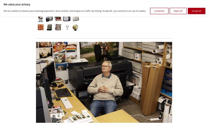 Screenshot of martinparr.com