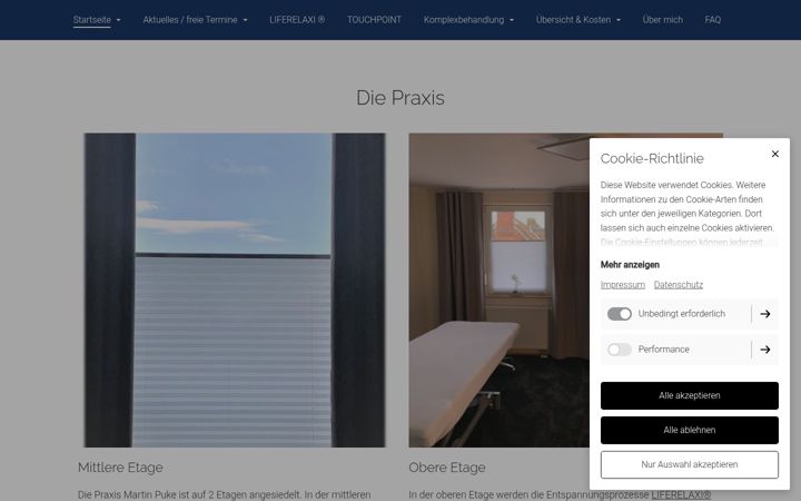 Screenshot of martinpuke.de