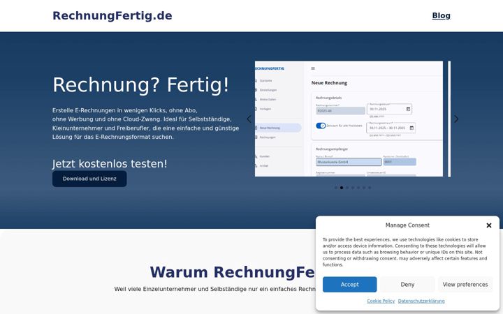 Screenshot of martinpyka.de