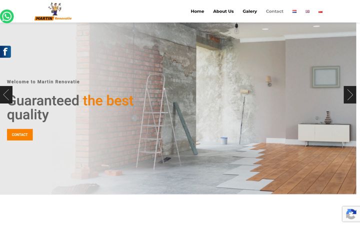 Screenshot of martinrenovatie.nl