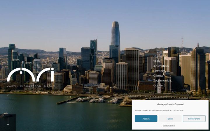 Screenshot of martinrichardsonimages.com