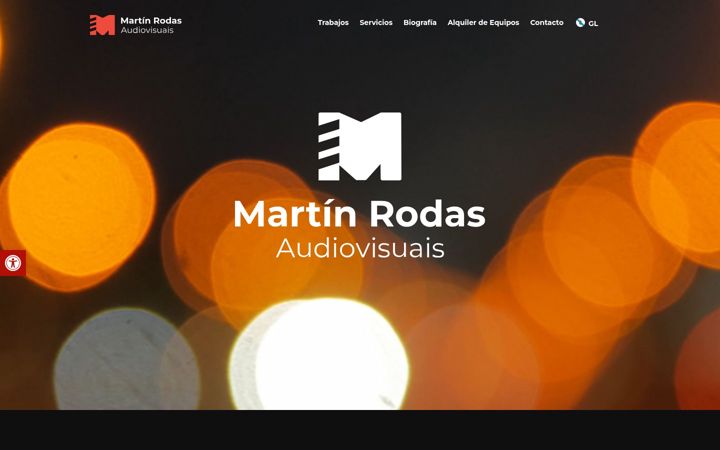 Screenshot of martinrodas.com