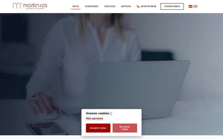Screenshot of martinros.es
